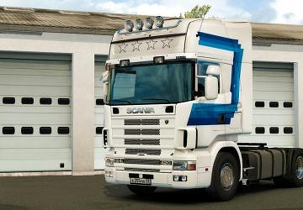 Скин Mokshan для Scania R4 by RJLверсия 1.0 для Euro Truck Simulator 2 (v1.35.x)