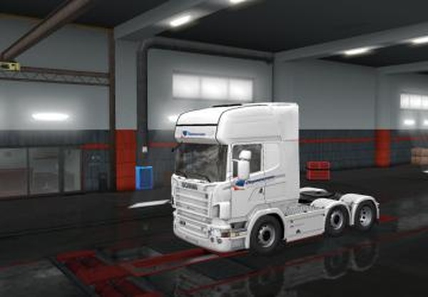 Скин «Перевозчик»версия 2.1 для Euro Truck Simulator 2 (v1.35.x)