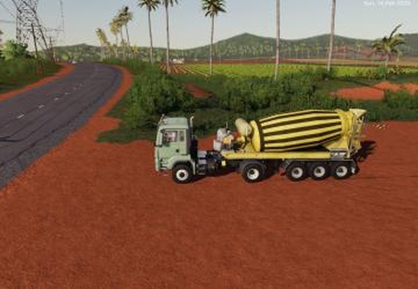 Liebherr AM 110версия 1.0 для Farming Simulator 2019 (v1.5.1.0)