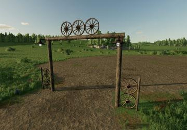 Old Wooden Farm Entranceверсия 1.0.0.0 для Farming Simulator 2022