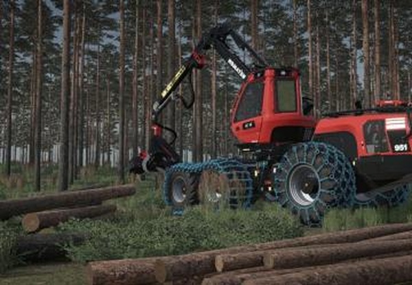Komatsu 951версия 1.0.0.0 для Farming Simulator 2025