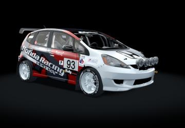 Honda Fit Rally 300версия 1 для Assetto Corsa