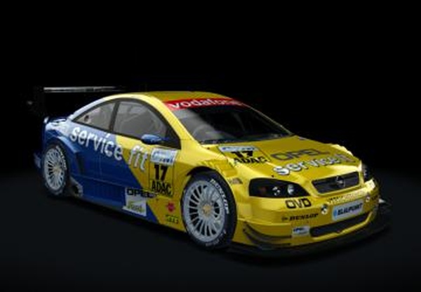 Opel Astra V8 Coupe DTMверсия 1.2 для Assetto Corsa