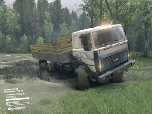 МАЗ-6317версия 1.0 для SpinTires (v2014)