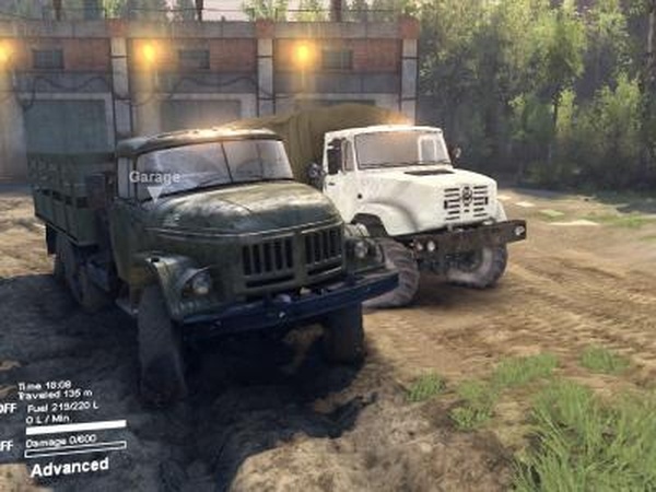 ЗиЛ - 131 и ЗИЛ - 4334версия 1.0 для SpinTires (v2014)