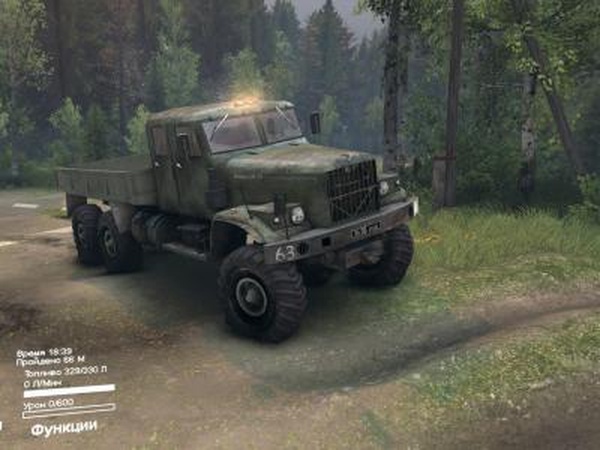 КрАЗ-255версия 1.0 для SpinTires (v2014)