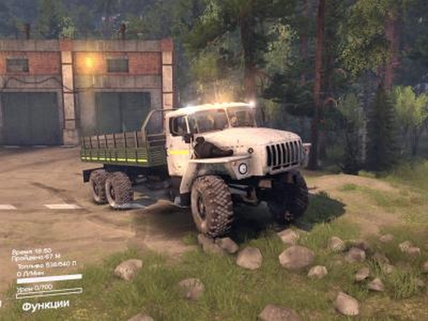 Урал 4320-0911-30версия 3.0 для SpinTires (v2014)