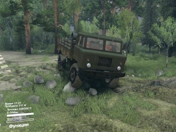 Газ 66версия 1.0 для SpinTires (v2014)