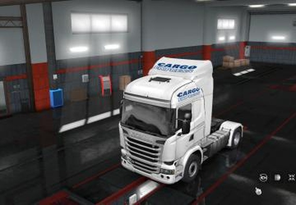 Скин «CARGO EXPRESS » для Scania Streamlinev1.0 для Euro Truck Simulator 2 (v1.35.x, - 1.41.x)