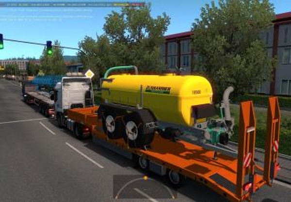 Agricultural trailers pack in trafficверсия 1.0 для Euro Truck Simulator 2 (v1.35.x)