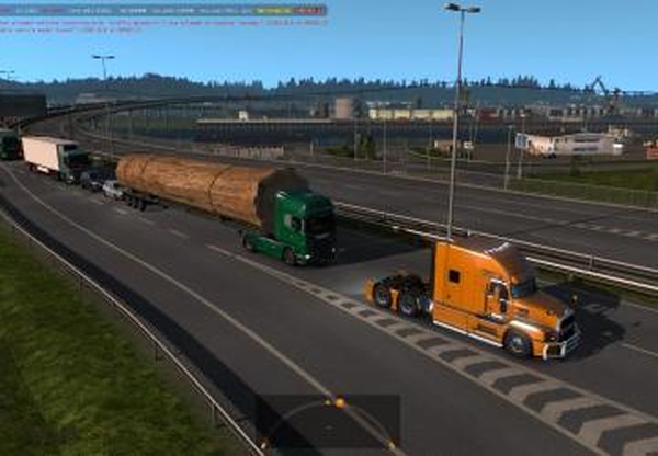 Прицеп с Баобабом в трафикверсия 1.0 для Euro Truck Simulator 2 (v1.35.x)