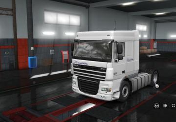 Скин «REGION EXPRESS» для  DAF FX 105версия 1.0 для Euro Truck Simulator 2 (v1.34.x, 1.35.x)
