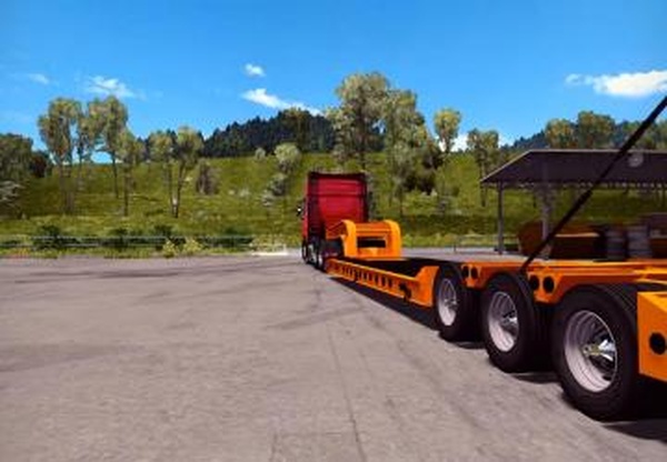 Board Dolly Oversizeверсия 1.0 для Euro Truck Simulator 2 (v1.34.x, 1.35.x)