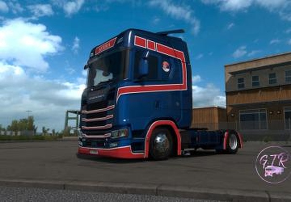 Skin Serbia for Scania S 2016 Next Genверсия 1.0 для Euro Truck Simulator 2 (v1.32.x, - 1.38.x)