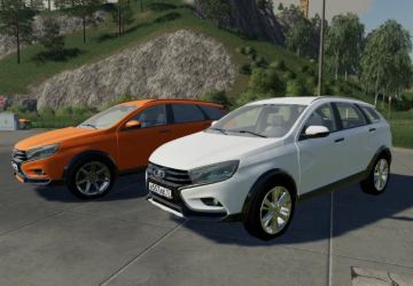 Lada Vestaверсия 1.0 для Farming Simulator 2019 (v1.5.x)