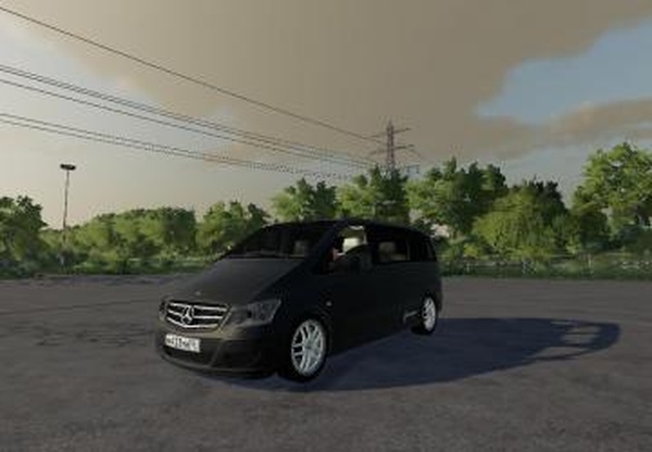 Mersedes Viano V6версия 1.0 для Farming Simulator 2019 (v1.5.x)