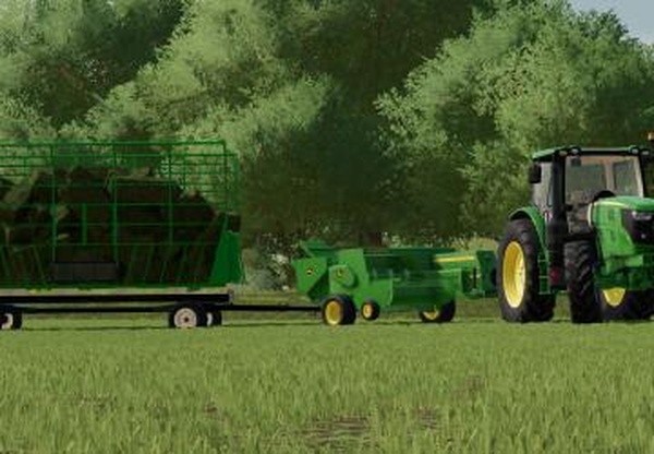 John Deere 348 Square Balerверсия 1 для Farming Simulator 2022