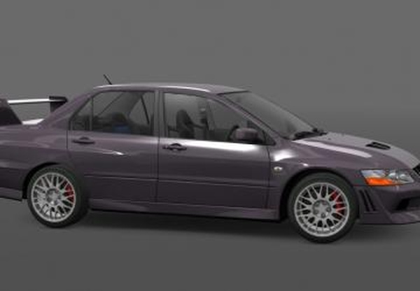 Mitsubishi Lancer Evolution VII GSRверсия 1.0 для Assetto Corsa