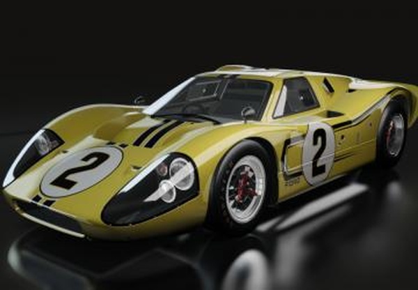 Ford GT40 MkIVверсия 2.0 для Assetto Corsa