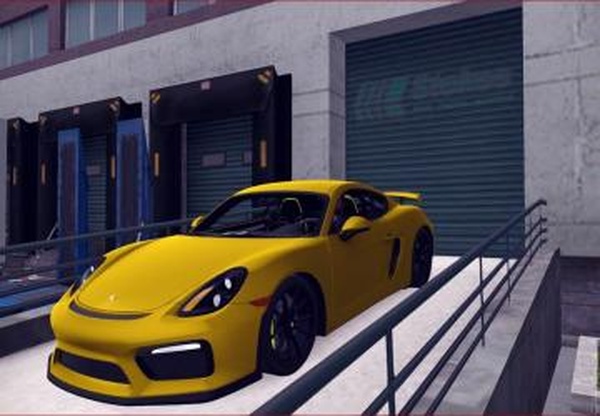 Porsche Cayman GT4версия 1.0 для Euro Truck Simulator 2 (v1.35.x, 1.36.x)