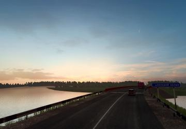 Карта «Северный Регион»версия 3.5 для Euro Truck Simulator 2 (v1.34.x)