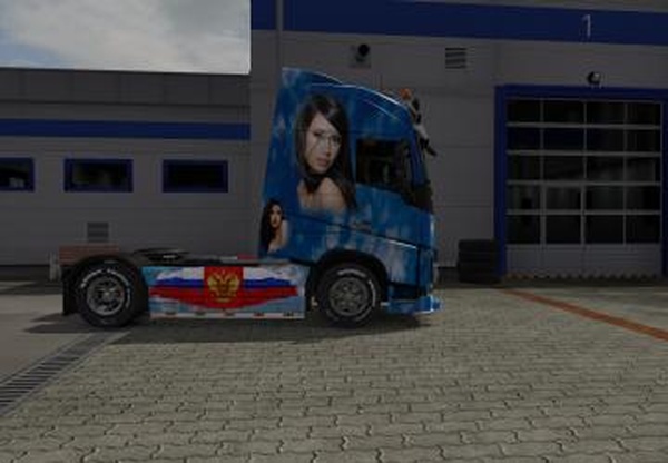 Скин для «Volvo FH16 2012»версия 1.0 для Euro Truck Simulator 2 (v1.35.x, - 1.42.x)