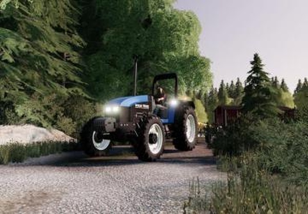 NewHoland TS100 and TL100версия 2.1 для Farming Simulator 2019 (v1.5.1.0)