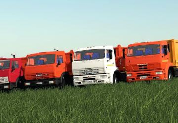 Пак КамАЗверсия 1.2.0.0 для Farming Simulator 2019 (v1.5.x)