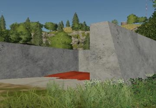 Silo Prefabверсия 1.0 для Farming Simulator 2019 (v1.5.1.0)