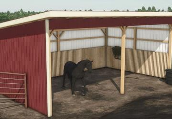 12x20 Horse Barnверсия 1.0.0.0 для Farming Simulator 2025
