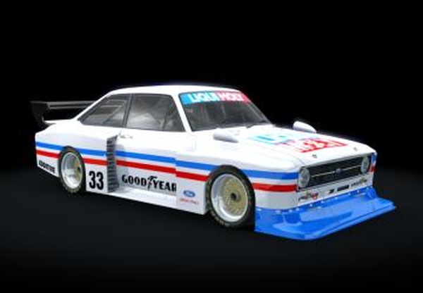 Ford Escort MKII RS Turbo Zakspeed DRM Div IIv1 для Assetto Corsa