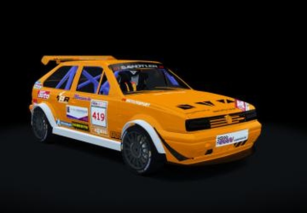 VW Polo2 16turbo HC 4версия 2 для Assetto Corsa