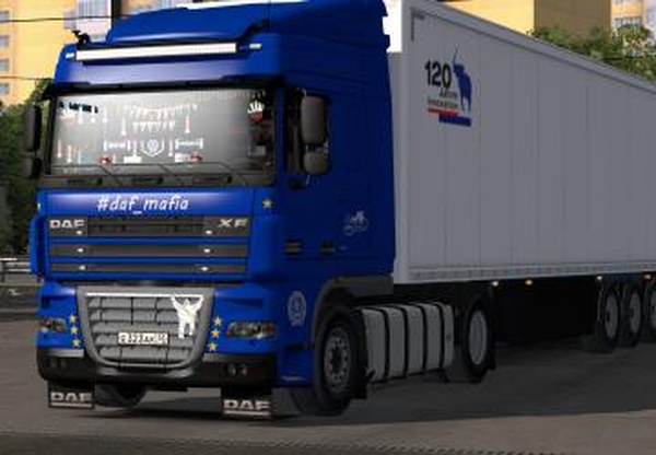 Скин Mafia для DAF XF 105версия 1.0 для Euro Truck Simulator 2 (v1.34.x, 1.35.x)