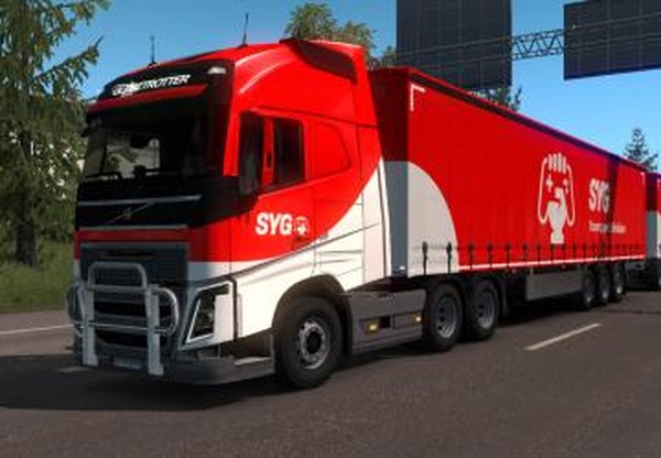 SYG Paintjob Packверсия 1.0 для Euro Truck Simulator 2 (v1.35.x)