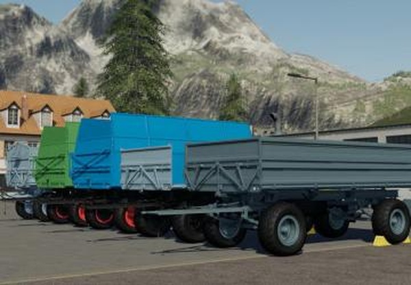 Fortscritt HW80 Trailer Packверсия 1.2.0.0 для Farming Simulator 2019 (v1.5.x)