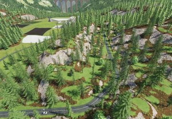 Карта «Farmville Valley»версия 1.0.0.0 для Farming Simulator 2022