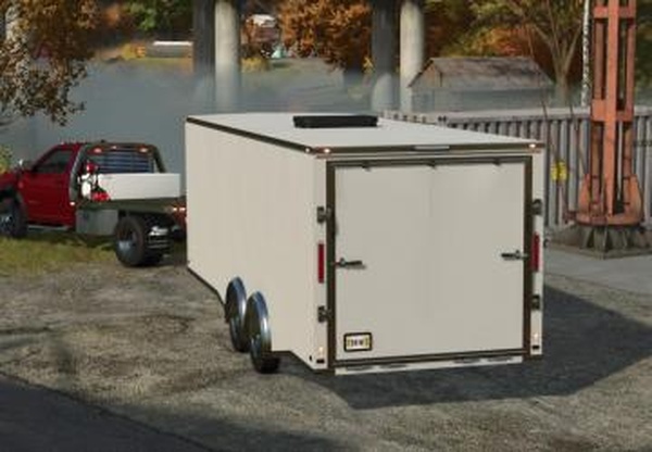 2 Axle Enclosed Trailerверсия 1.0.0.0 для Farming Simulator 2025