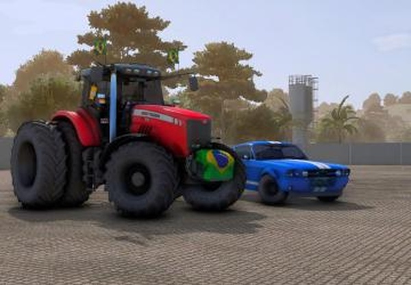 Massey Ferguson 7415 BRверсия 1.0.0.0 для Farming Simulator 2025