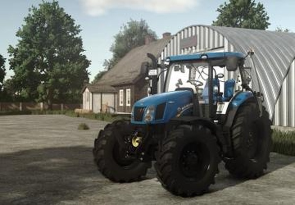 New Holland T6 Tier 4Aверсия 1.0.0.0 для Farming Simulator 2025