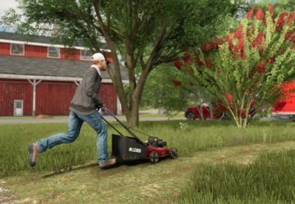 Hand Lawn Mowerверсия 1.0.0.0 для Farming Simulator 2025