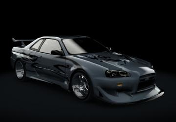 Nissan Torque JX R34 GT-Rверсия 1 для Assetto Corsa