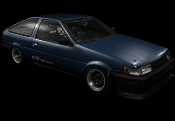 Toyota Levin AE86версия 666 для Assetto Corsa