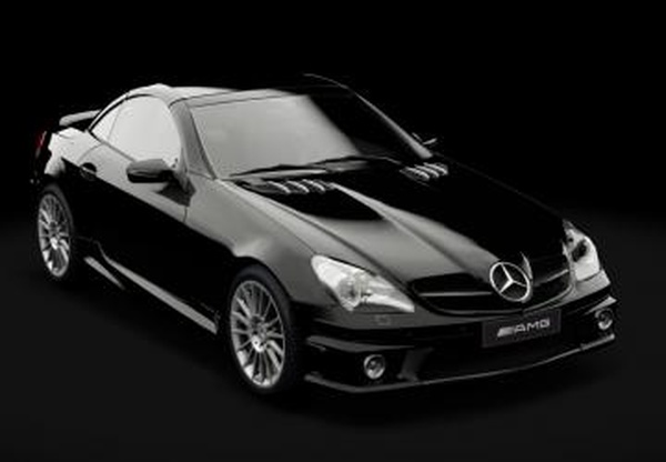 Mercedes-Benz SLK55 AMG 2008версия 1.0 для Assetto Corsa