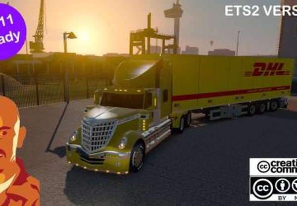 International Lonestar Reworkedверсия 1.0 для Euro Truck Simulator 2 (v1.35.x, 1.36.x)