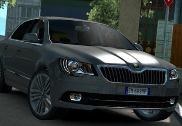 Skoda SuperB (Scout ExtraD)версия 1.1 для Euro Truck Simulator 2 (v1.35.x, 1.36.x)