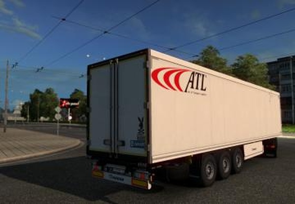 Скин для прицепа Krone Cool Liner «ATL»версия 1.0 для Euro Truck Simulator 2 (v1.35.x)