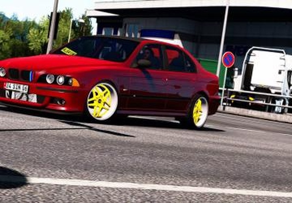 BMW 540i E39 M5версия 2.1 для Euro Truck Simulator 2 (v1.35.x, 1.36.x)