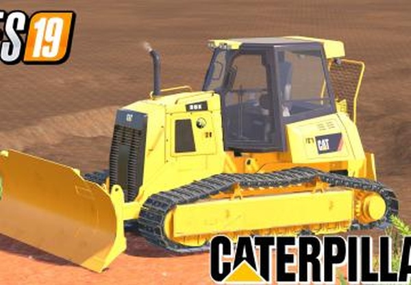 Caterpillar D6K Winch Dozerверсия 1.0 для Farming Simulator 2019 (v1.5.1.0)