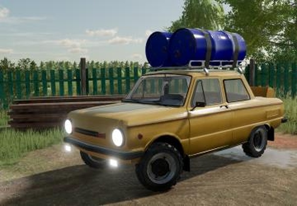 ЗАЗ-968Мверсия 1.0 для Farming Simulator 2022 (v1.8x)