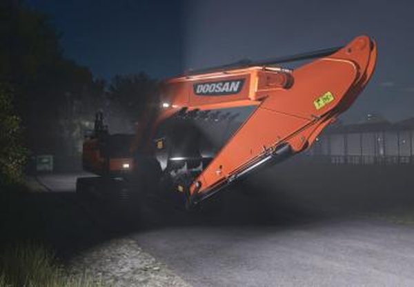 Doosan DX225 LC-5версия 1.0.0.0 для Farming Simulator 2025